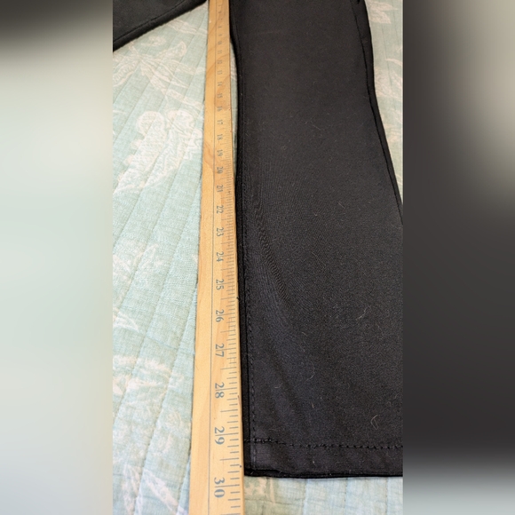 Fragile Black Stretchy Slim Fit Pants. Junior's Size 11. - Picture 5 of 6